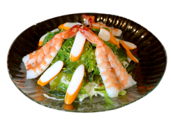 Salade de crevettes