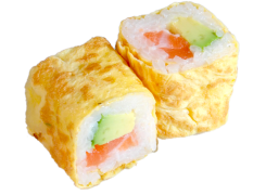 Egg Roll Saumon Avocat